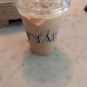 K'Far Cafe - Iced latte - Cafes Near Me - Philadelphia, Pennsylvania