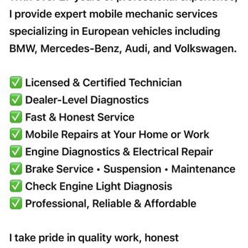 Frank 619 - Auto Repair Near Me - El Cajon, California Frank 619 - Auto Repair Near Me - El Cajon, California