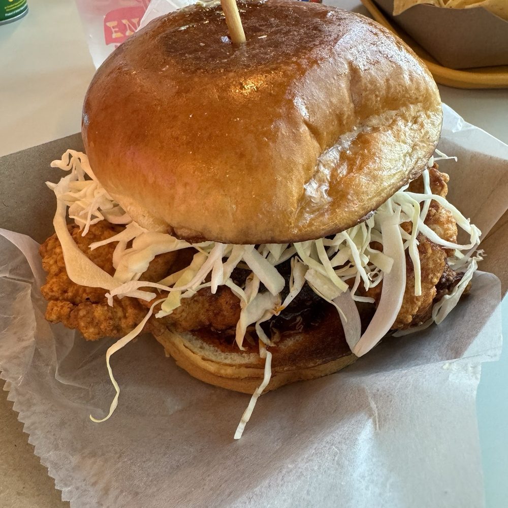 Little Rey - Torta aka a Nashville Hot Chicken Sandwich - Tex-Mex Near Me - Houston, Texas
