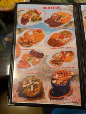 Menu photo 4 Brisas del Mar Fort Pierce, FL