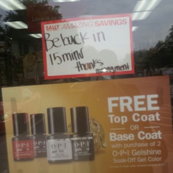 Sally Beauty - Tried to stop in to buy some nail polish quickly and i see this sign. - Cosmetics & Beauty Supply Near Me - Phoenix, Arizona Sally Beauty - Tried to stop in to buy some nail polish quickly and i see this sign. - Cosmetics & Beauty Supply Near Me - Phoenix, Arizona