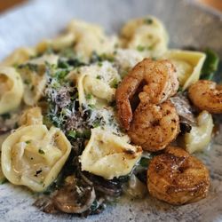 Earls Kitchen + Bar - Truffle tortellini with cajun shrimp