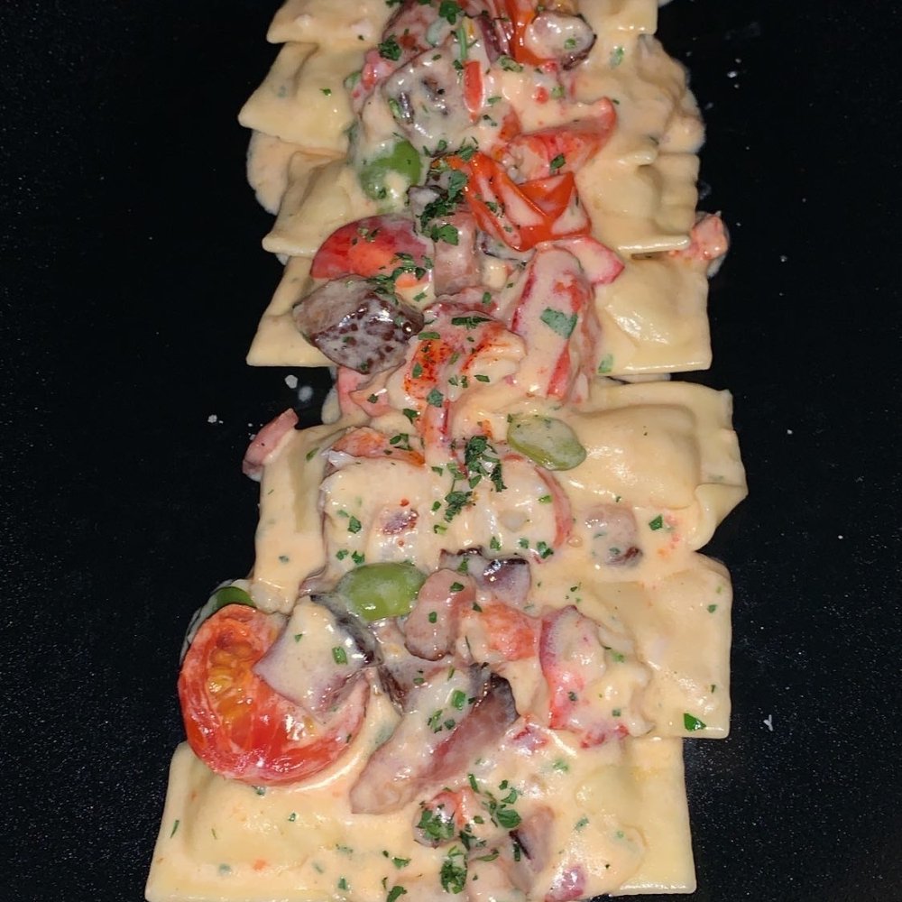 Mare - Lobster Ravioli - Seafood Near Me - Boston, Massachusetts Mare - Lobster Ravioli - Seafood Near Me - Boston, Massachusetts