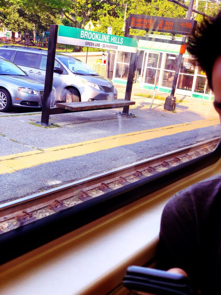 MBTA STATION BROOKLINE HILLS Tappan St And Cypress St, Brookline