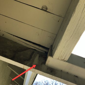 Parkside Roofing - Front Porch with old skylight and water damage - Roofing Near Me - Fullerton, California