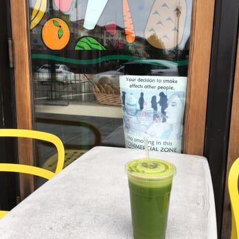 Juice Appeal - Veggie juice with kale spinach ginger lemon and I added an apple. - Juice Bars & Smoothies Near Me - Berkeley, California