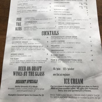 Park & Main - 4/30/22 Menu - Pizza Near Me - Carlton, Oregon Park & Main - 4/30/22 Menu - Pizza Near Me - Carlton, Oregon