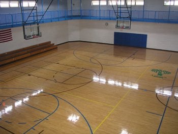 Centennial Place Gymnasium Logo