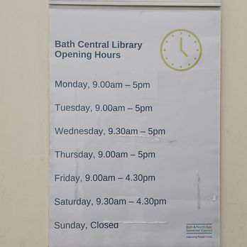 Bath Central Library - Libraries Near Me - Bath, BAS
