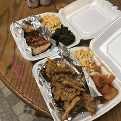 Soul and Sea - Salmon, and chicken wings