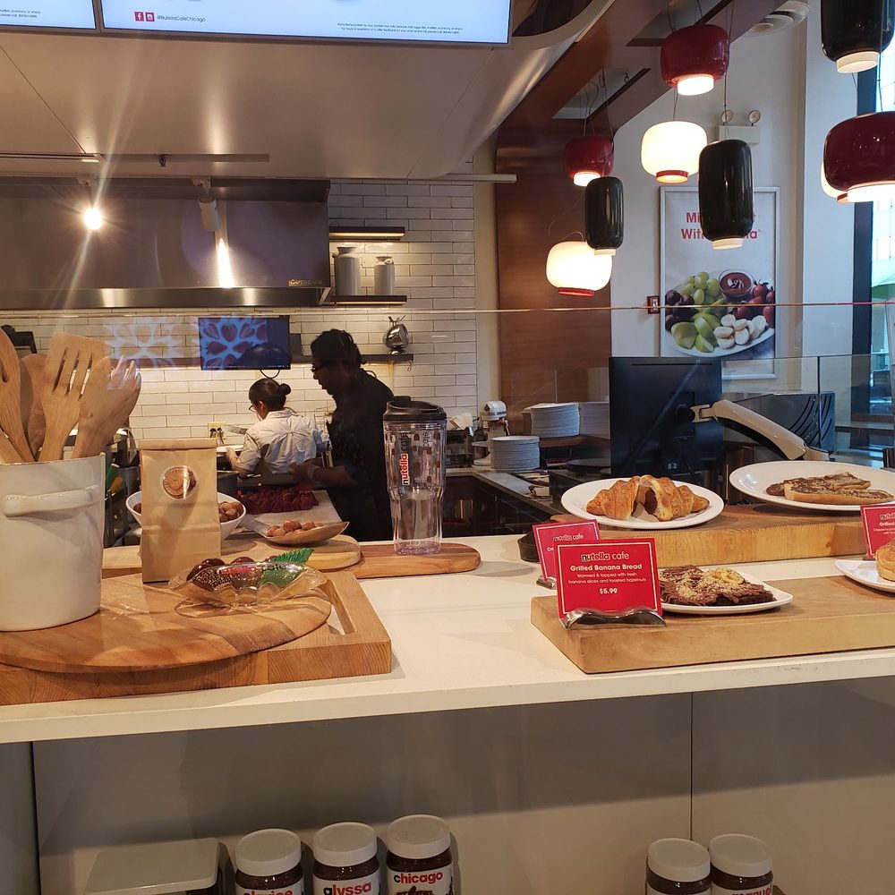 Nutella Cafe - Desserts Near Me - Chicago, Illinois Nutella Cafe - Desserts Near Me - Chicago, Illinois
