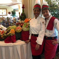 Belleair Country Club - Amazing food carving displays
