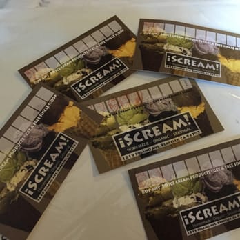 iScream - Always forgetting my card @home - Ice Cream & Frozen Yogurt Near Me - Berkeley, California
