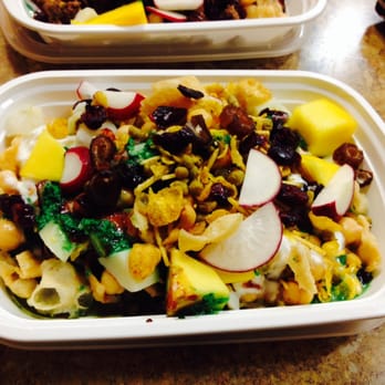 Mood Cafe - My veggie chaat -- medium spice level ($6.49) - Cafes Near Me - Philadelphia, Pennsylvania