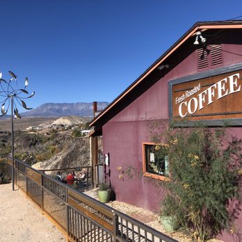 River Rock Roasting Co - View of River Rock restaurant from parking lot - Coffee & Tea Near Me - La Verkin, Utah River Rock Roasting Co - View of River Rock restaurant from parking lot - Coffee & Tea Near Me - La Verkin, Utah