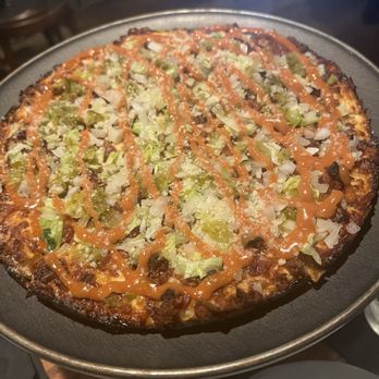 C.F. McCarthy’s - Bacon cheese burger pizza - New American Near Me - Canton, Massachusetts
