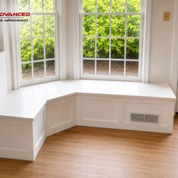 Advanced Home Improvement - Our custom built-in benches add beauty, function, and extra storage to any space.