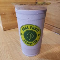 Real Fruit Bubble Tea - Taro Sherbet