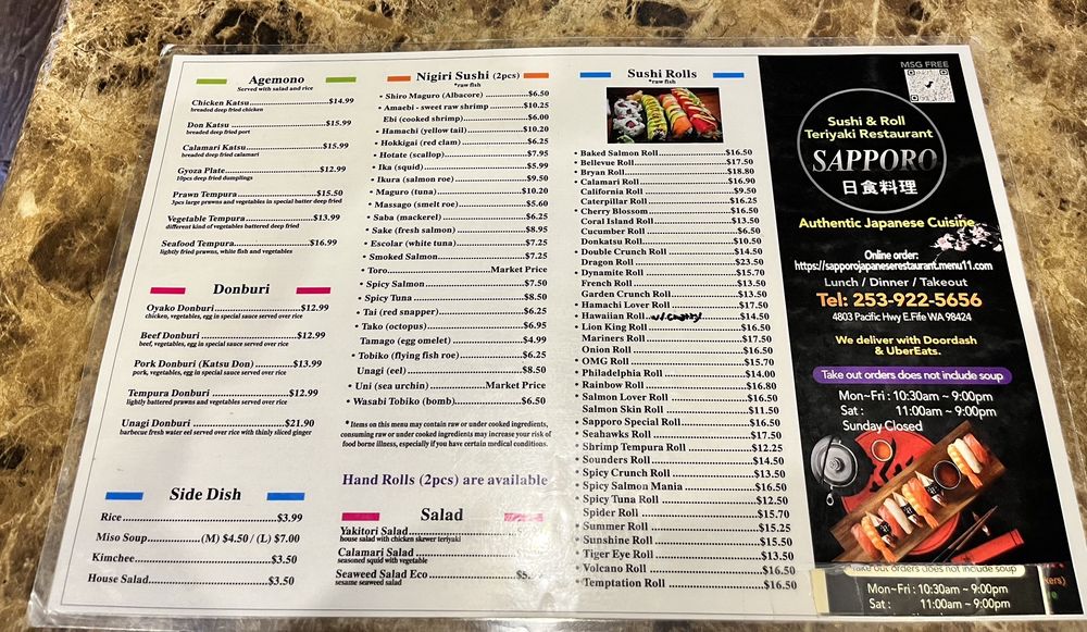 Sapporo Sushi & Roll