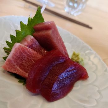 Yess Restaurant - Sashimi, dry aged 7 days bluefin, akami, chutoro, otoro. - Japanese Near Me - Los Angeles, California