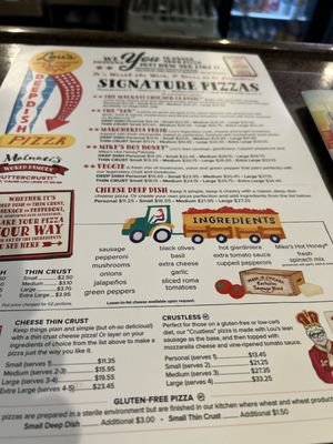 Menu photo 1 Lou Malnati's Pizzeria Buffalo Grove, IL Menu photo 1 Lou Malnati's Pizzeria Buffalo Grove, IL