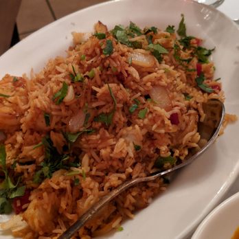 Namaste India - Shrimp fried rice - Indian Near Me - Edgewater, New Jersey