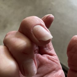 Pink Kiwi Nail - Ruined nails