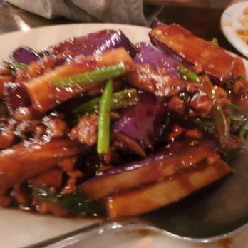 Mein Restaurant - Garlic eggplant wasn't spicy but the sweet umami flavor of this dish goes well with rice. The eggplant was just right, not too soft or hard. - Chinese Near Me - Houston, Texas Mein Restaurant - Garlic eggplant wasn't spicy but the sweet umami flavor of this dish goes well with rice. The eggplant was just right, not too soft or hard. - Chinese Near Me - Houston, Texas