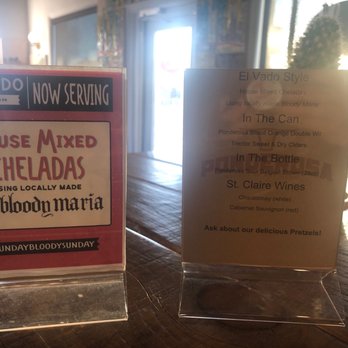 El Vado Taproom - This is very important to know if you like Micheladas. Which I do. - Beer Bar Near Me - Albuquerque, New Mexico