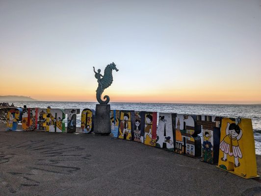 Puerto Vallarta Malecon by null