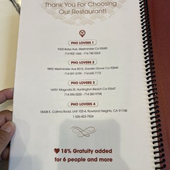Pho Lovers 4 - Menu ; Rowland Heights is the 4th store! - Vietnamese Near Me - Rowland Heights, California Pho Lovers 4 - Menu ; Rowland Heights is the 4th store! - Vietnamese Near Me - Rowland Heights, California