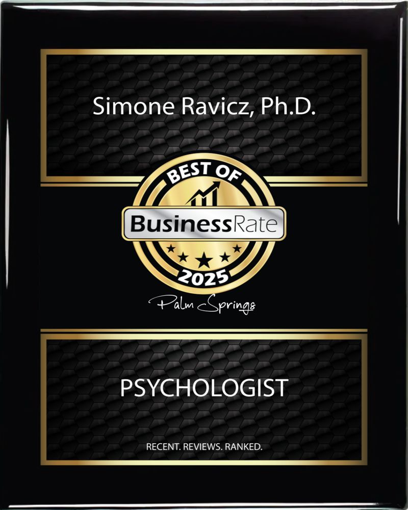 Simone Ravicz, PhD - grief counselor in Palm Springs, CA
