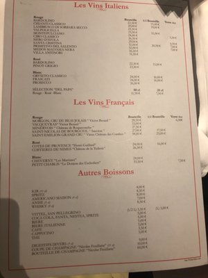 Menu photo 1 Del Papa Paris, 75 Menu photo 1 Del Papa Paris, 75