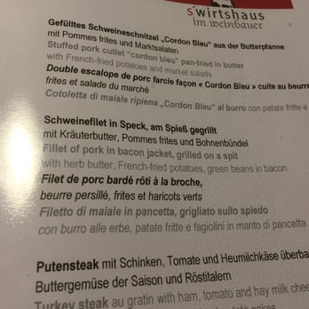 s´Wirtshaus im Weinbauer - Bacon jacket - Bavarian Near Me - Schwangau, BY s´Wirtshaus im Weinbauer - Bacon jacket - Bavarian Near Me - Schwangau, BY