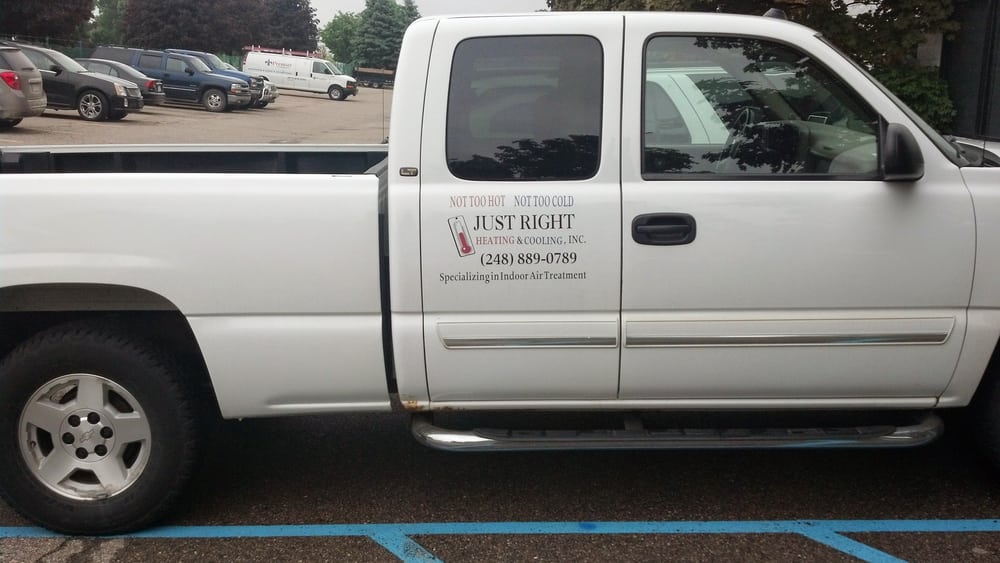 Slide of Just Right Heating & Cooling