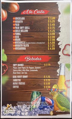 Menu photo 8 La Casita Fresh Mex Grill Foley, AL