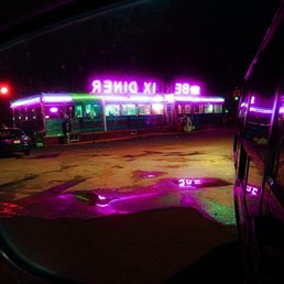 Photo of Bendix Diner - Hasbrouck Heights, NJ, United States. Putting Bendix Diner in my rearview on my road trip through Jersey. Good memories.