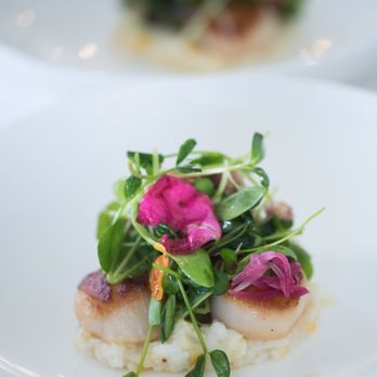 Get Plated - Diver Scallops with lemon preserve risotto - Caterers Near Me - Alexandria, Virginia Get Plated - Diver Scallops with lemon preserve risotto - Caterers Near Me - Alexandria, Virginia