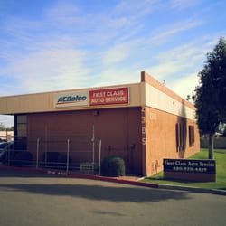 First Class Auto Service - Right behind the good guys at Discount Tire.