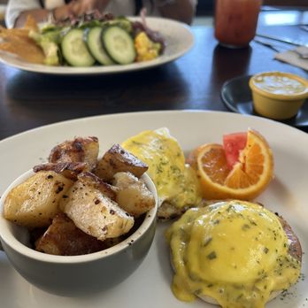 Cups Cafe - Eggs Benedict... must have so yummy - Breakfast & Brunch Near Me - Palm Desert, California