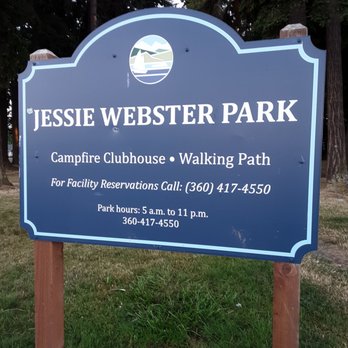Jessie Webster Park - North entrance sign - Parks Near Me - Port Angeles, Washington Jessie Webster Park - North entrance sign - Parks Near Me - Port Angeles, Washington