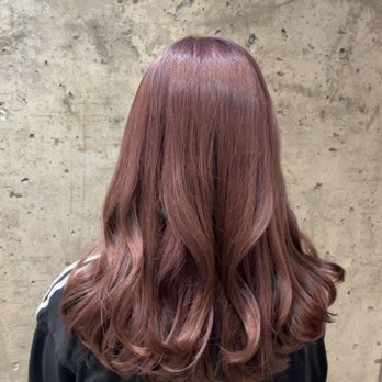 EL Hair Salon - Bleach x1 and dyed to a pink brown. - Hair Salons Near Me - Vancouver, British Columbia EL Hair Salon - Bleach x1 and dyed to a pink brown. - Hair Salons Near Me - Vancouver, British Columbia