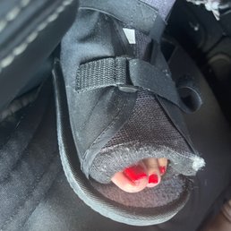 Cut toe