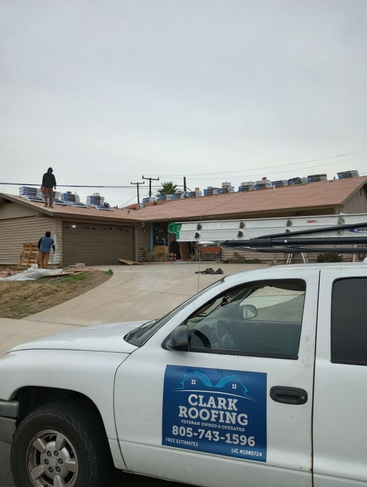 Slide of Clark Roofing