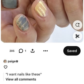M. Vince' Nail Spa - What I asked tor - Nail Salons Near Me - Ann Arbor, Michigan