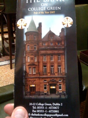 The Bank on College Green by null