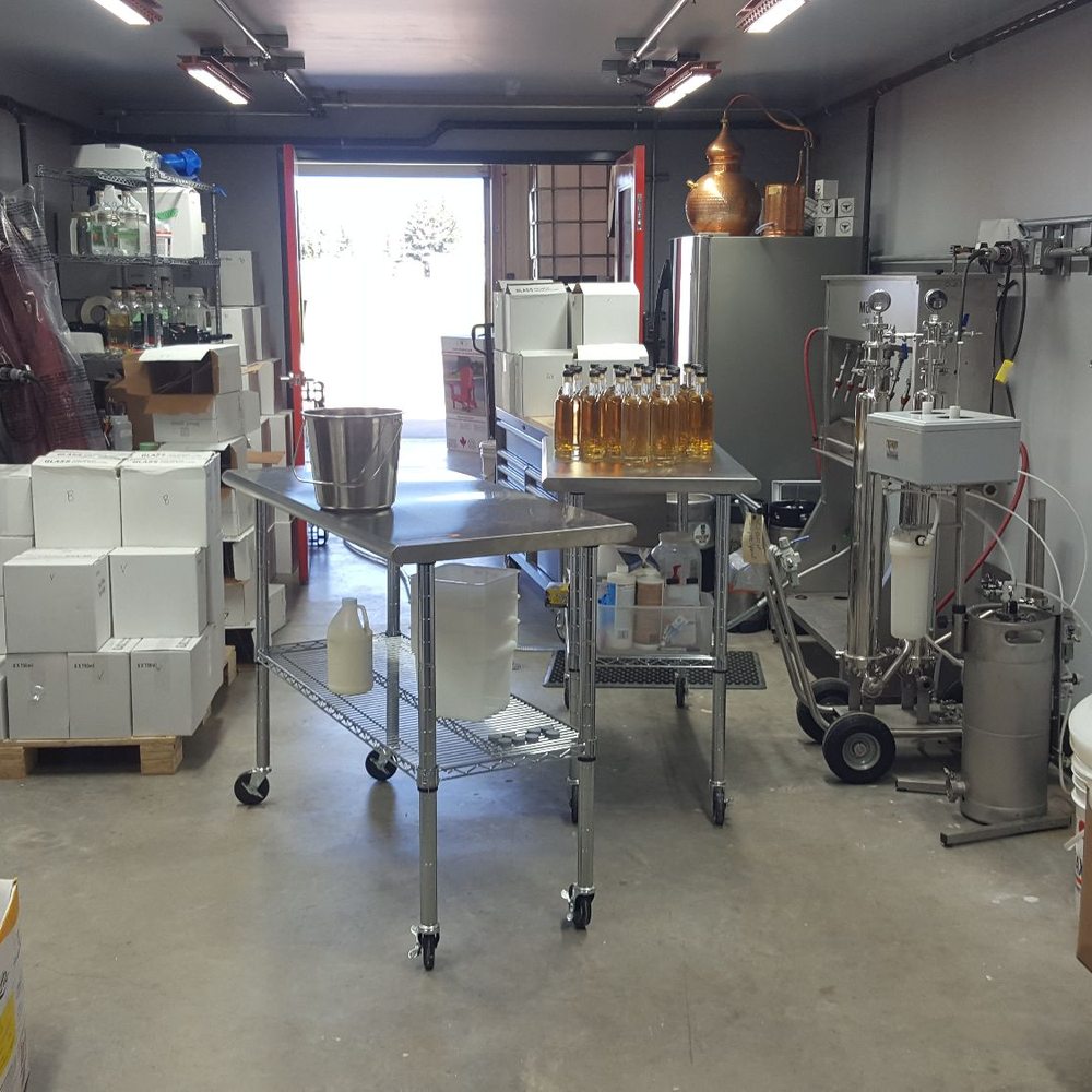 Pivot Spirits - Work Room - Distilleries Near Me - Rolling Hills, Alberta