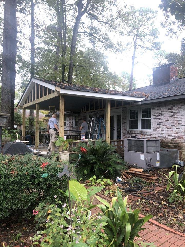 Slide of Hixon's Roofing