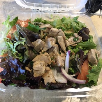 Nico's Pier 38 - Grilled ahi salad ($12.95) OK, but overpriced - Seafood Near Me - Honolulu, Hawaii