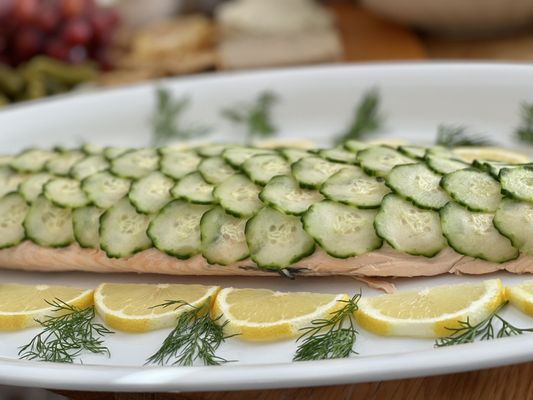 Photo of Bryan's Grocery - San Francisco, CA, US. Poached Salmon